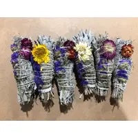 Floral + White Sage Smudge Stick